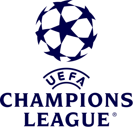 Champions League logo, one of the European competitions on Guru IPTV